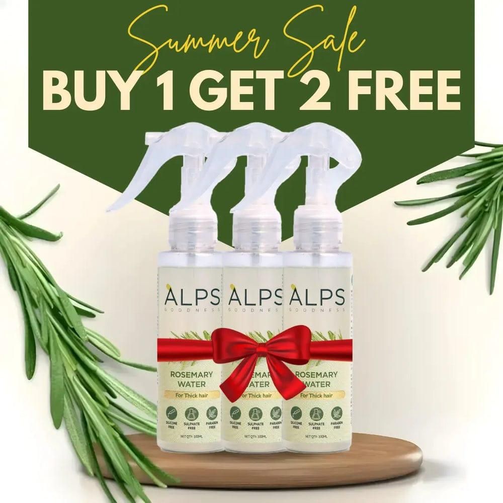 Alps Rosemary Water, Hair Spray For Regrowth Buy 1 Get 2 Free (200 ml)